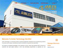 Tablet Screenshot of amlextech.com